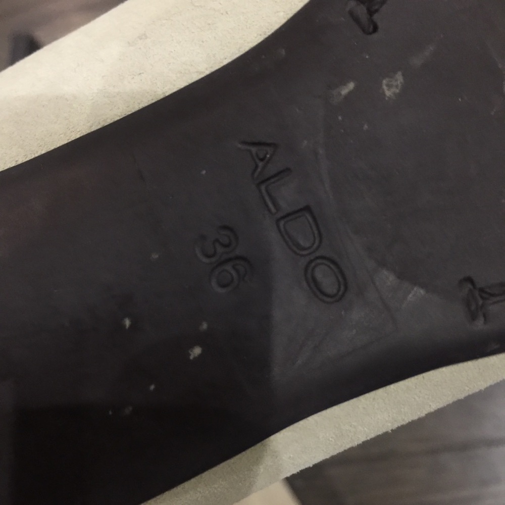 Aldo suede leather heeled boots - Picture 9 of 9